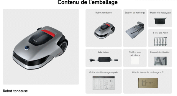 Robot tondeuse Dreame A1 – Image 2